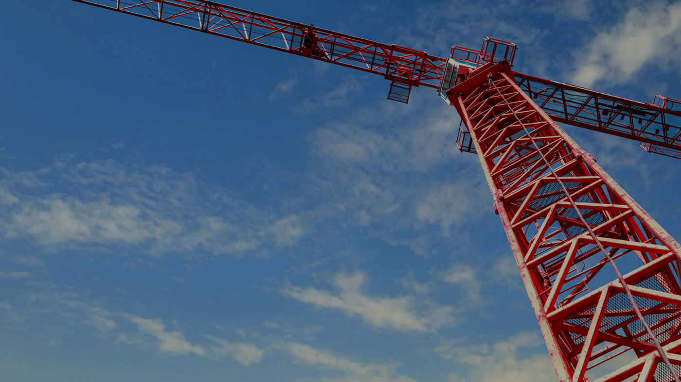 Commercial construction site