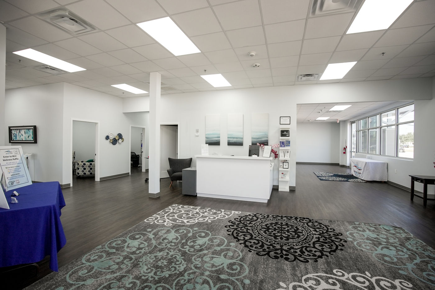 Retail interior build-out